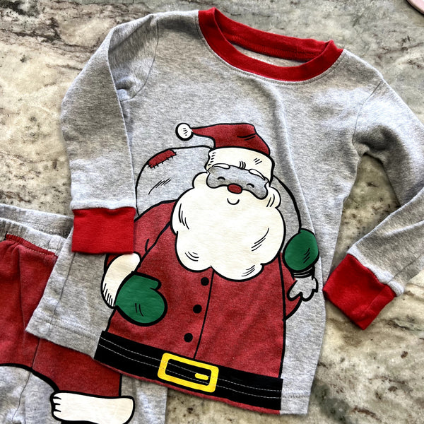 Carter's Santa Christmas Pajama Set Size 18 Mo