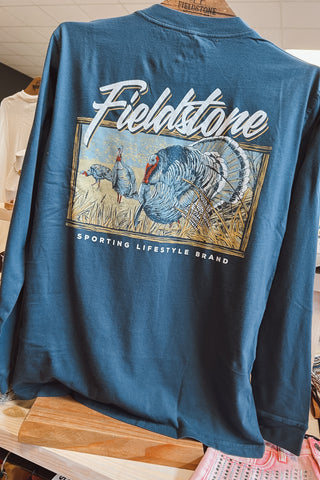 Fieldstone Long Sleeve Turkey Gobbler Tee