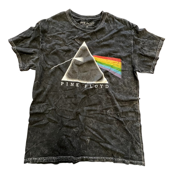 Pink Floyd Acid Washed Graphic Band Tee Size Medium