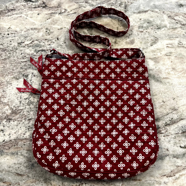 Vera Bradley Red Razorback Cotton Crossbody