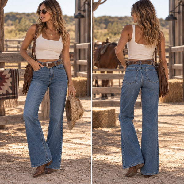 NWT Jessica Simpson Mid Rise Boot Cut Jeans Size 26
