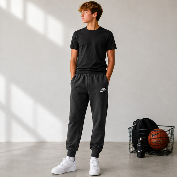 Nike Black Youth Jogger Sweatpants Size Large