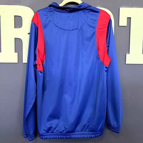 New York Giants Red + Blue Full Zip Jacket Size Medium