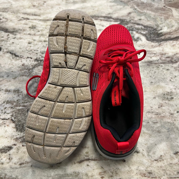 Skechers Summits - Torre Red Men's Running Sneakers Size 8