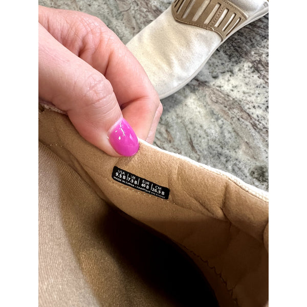 Tan Slip On Shoes Size 9.5