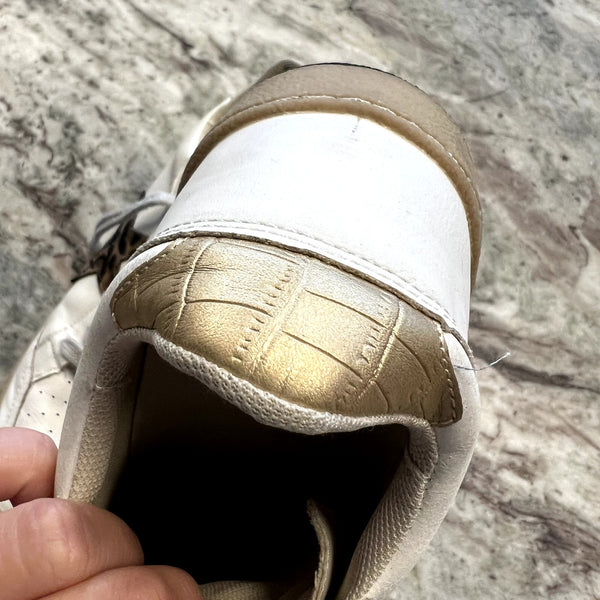 Shu Shop Low Top Leopard Star Sneakers Size 7.5