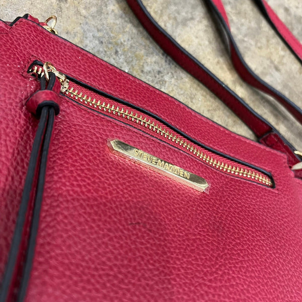 NWOT Steve Madden Red Crossbody Bag Purse
