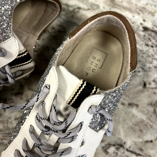 Shu Shop Paula Glitter Sneakers Women's Size 8.5