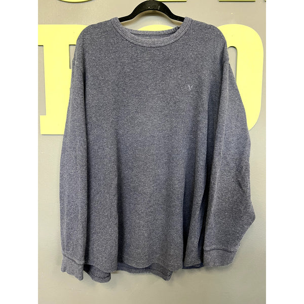 American Eagle Men's Navy Blue Super Soft Standard Fit Thermal Top Size XXL