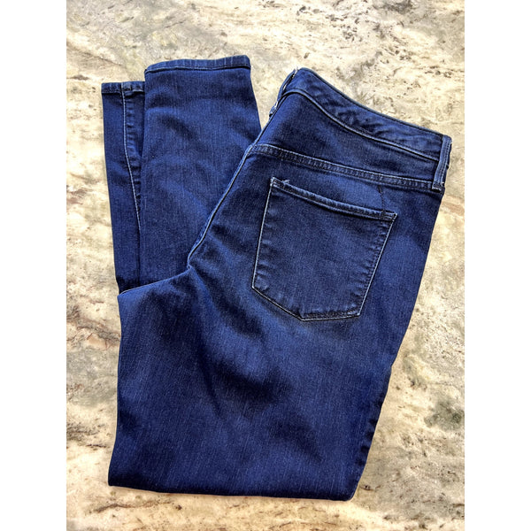 Mossimo High Rise Dark Wash Jegging Size 12