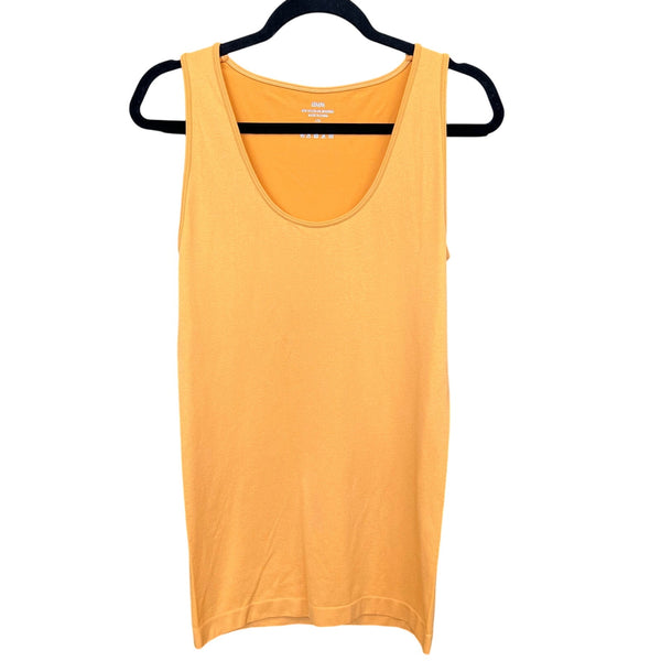 Zenana Mustard Yellow Long Length Stretch Tank Top L/XL