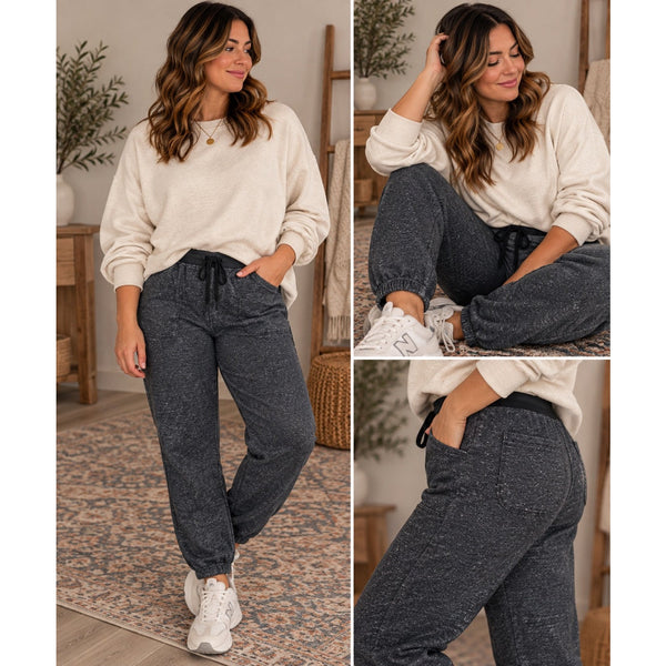 Bobbie Brooks Charcoal Lounge Joggers Size 2XL