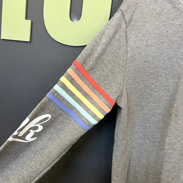 Victoria's Secret PINK Full Zip Gray Jacket Large