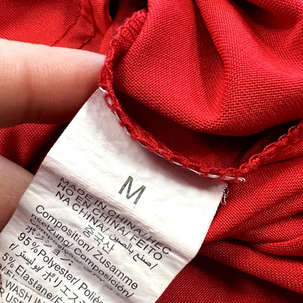 New Design Women's Red Boxer Sleep Shorts Size Medium