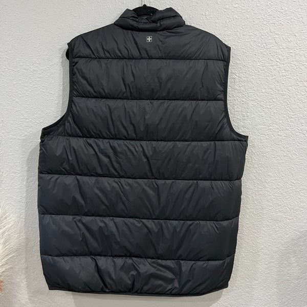 NWOT Men's Swiss Tech Black Puffer Vest Large