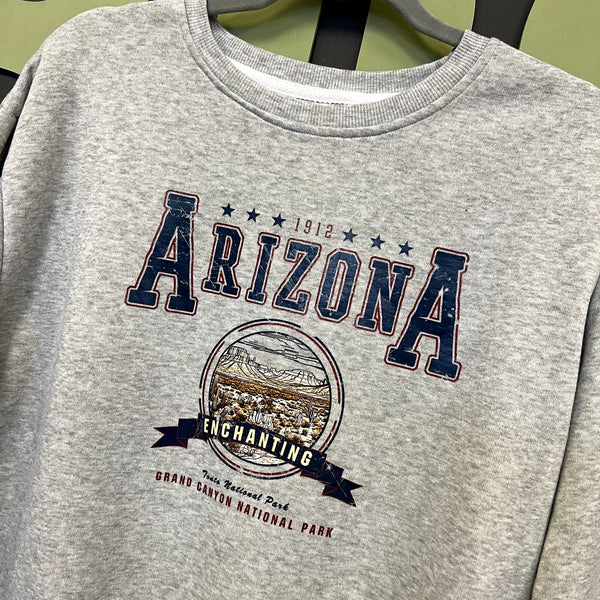 Women's Cozy Arizona Graphic Sweatshirt Size Large