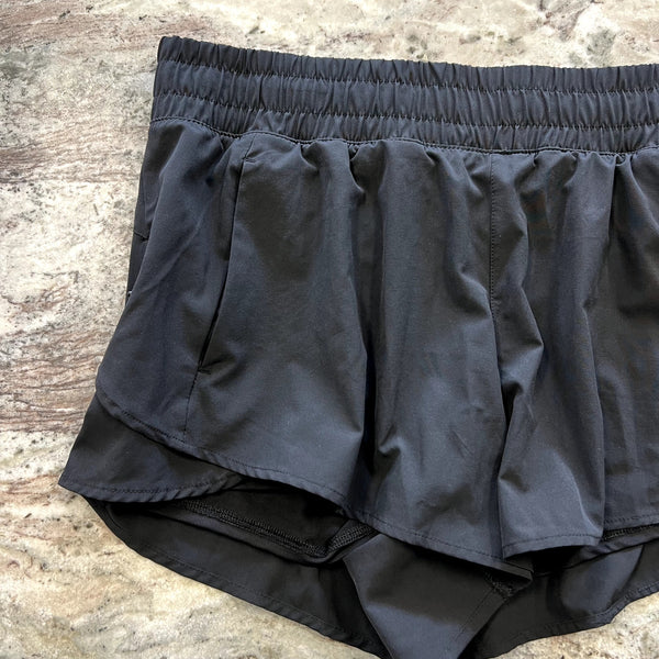 Avia Black Athletic Shorts Size Large