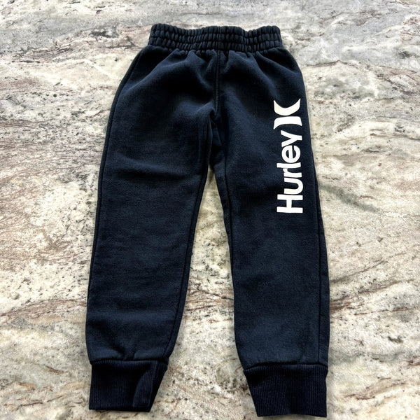 Hurley Black Jogger Pants Size 6 Toddler