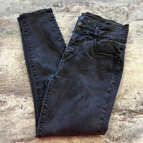 Ann Taylor Black Skinny Jeans Size 10