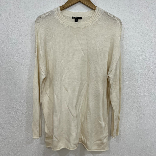 Eileen Fisher Ivory Knit Sweater Size XS