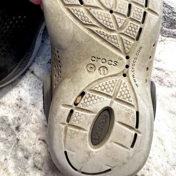Crocs Kids Black Water Shoes Size Youth 11