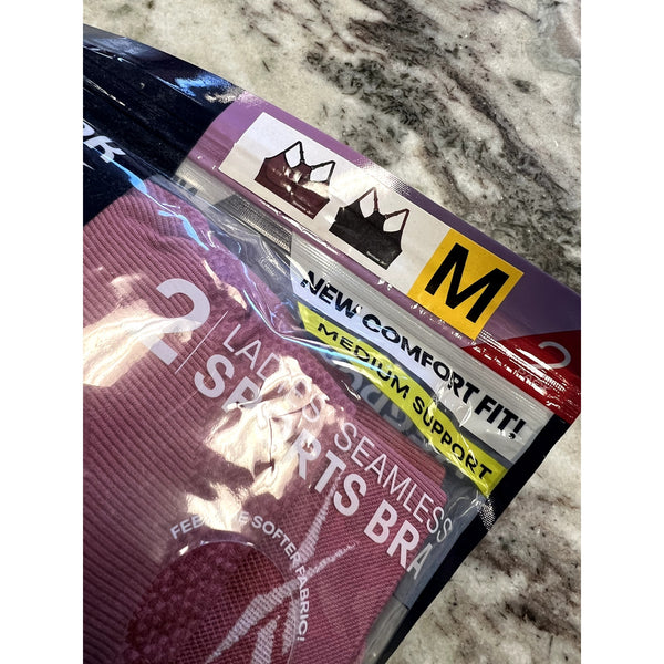 NEW Reebok Pack of 2 Sports Bras Medium