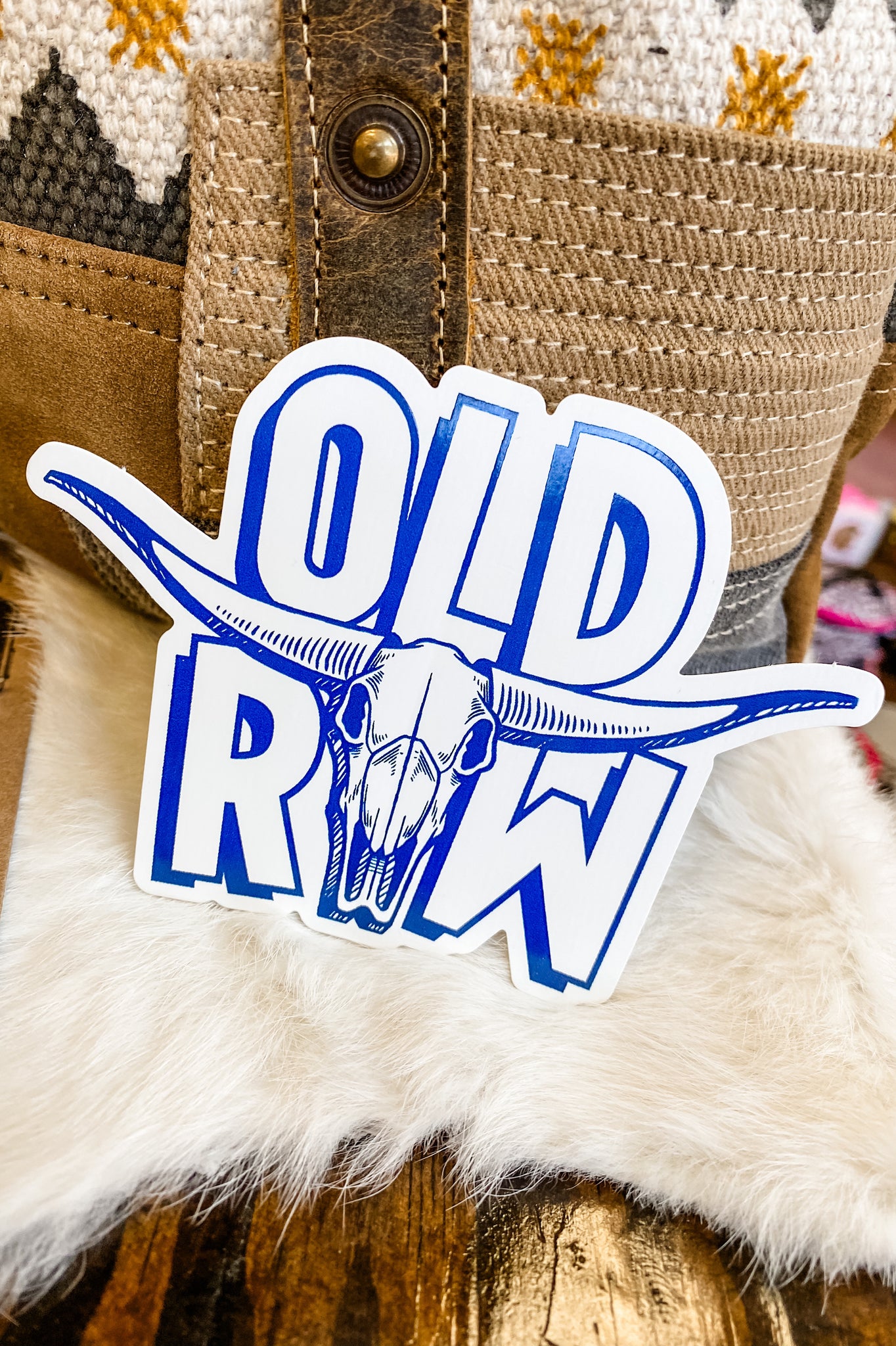 Old Row Western Sticker - Bull – Southern Roots Boutique