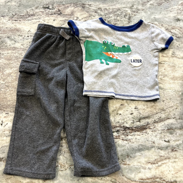Later Gator Two Piece Set Size 2T