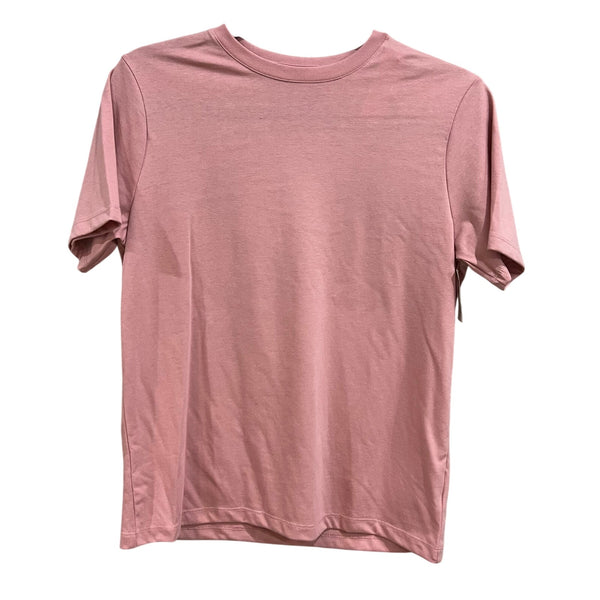 NWT Boys Tough Tee Blush Pink Short Sleeve Crew Neck Large Husky