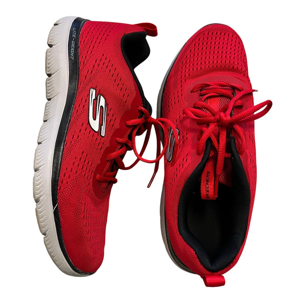 Skechers Summits - Torre Red Men's Running Sneakers Size 8