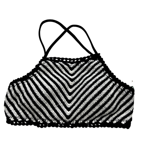 NWT Chelsea & Violet Crochet Knit Swim Top Size Youth 16
