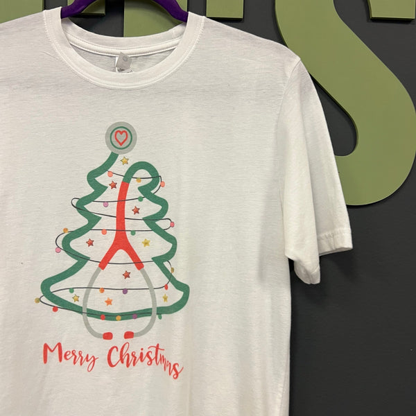 Merry Christmas Nursing Graphic Tee Medium
