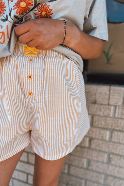 Sunshine Seersucker Boxer Shorts