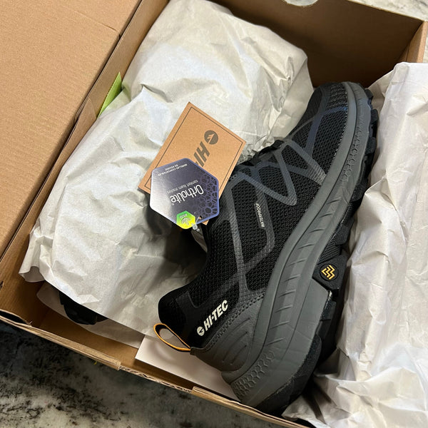 NEW IN BOX Hi-Tec Mauna Low Top men's Hiking Shoes OrthoLite Size 11