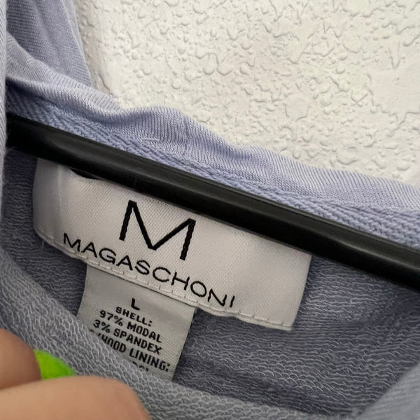 Magaschoni Periwinkle Butter Soft Hoodie Size Large