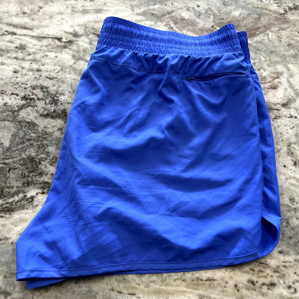 Athletic Works Lined Blue Athletic Running Shorts Size XXL