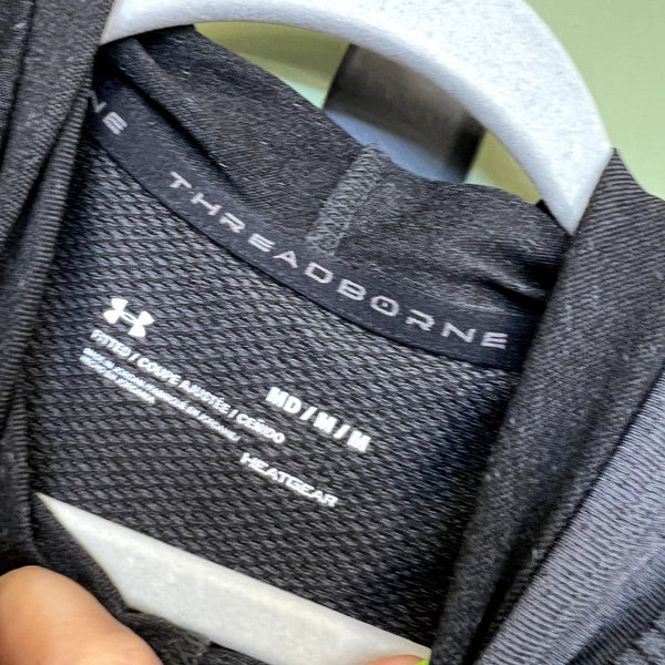 Under Armour Threadborne Fitted Hooded Men's Top Size Medium