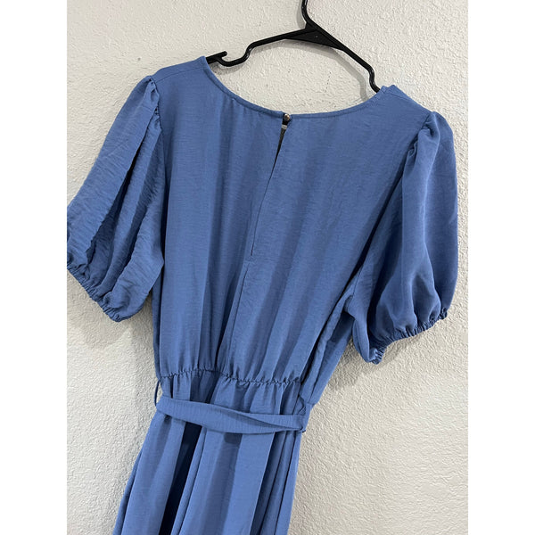 GeeGee Women's Periwinkle Blue Jumpsuit Size Large