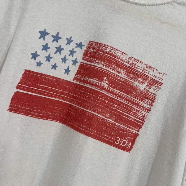 30A Dumpster Dives USA Flag Graphic Tee Large