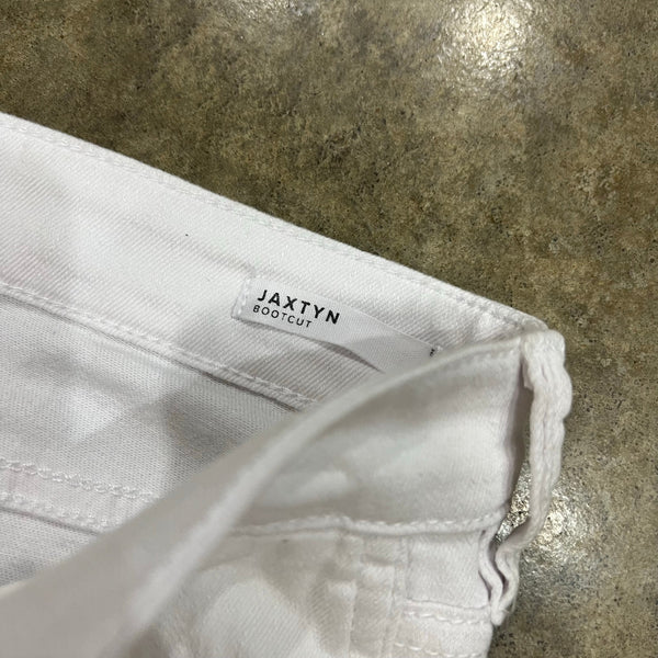 NWT Dear John White Distressed Bootcut Jeans Size 26