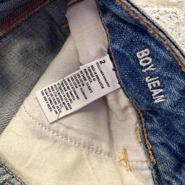 American Eagle "Boy Jean" Size 2 Regular