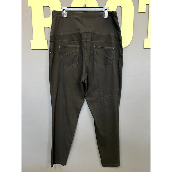 Time and Tru Black Maternity Jeggings Size XXL