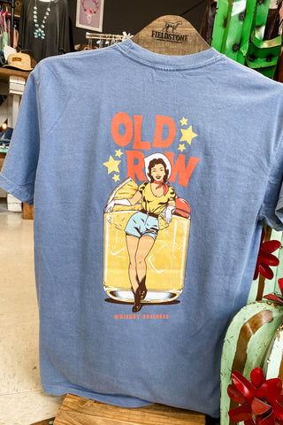 Old Row Whiskey Business Pocket Tee