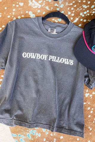 Cowboy Pillows Cropped CC Graphic Tee