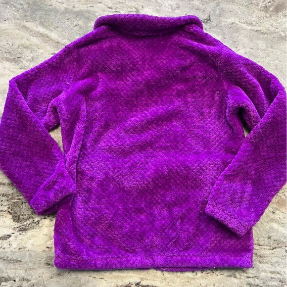 Columbia Girls Bright Purple Fireside Sherpa Jacket Size 18/20 XL