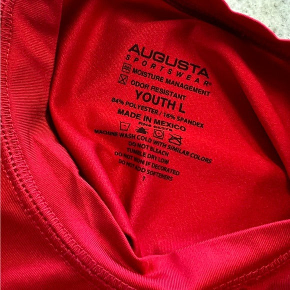 Nike Augusta Sportswear Red Dri Fit Tank Top Size Youth Large