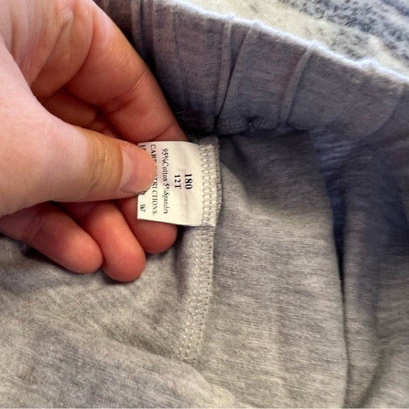 Girls Gray Ruffle Shorts Size 12