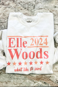 Elle Woods 2024 Graphic Sweatshirt