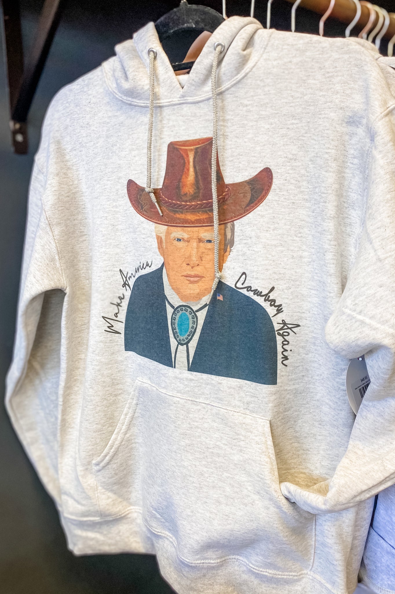 Make America Cowboy Again Graphic Hoodie