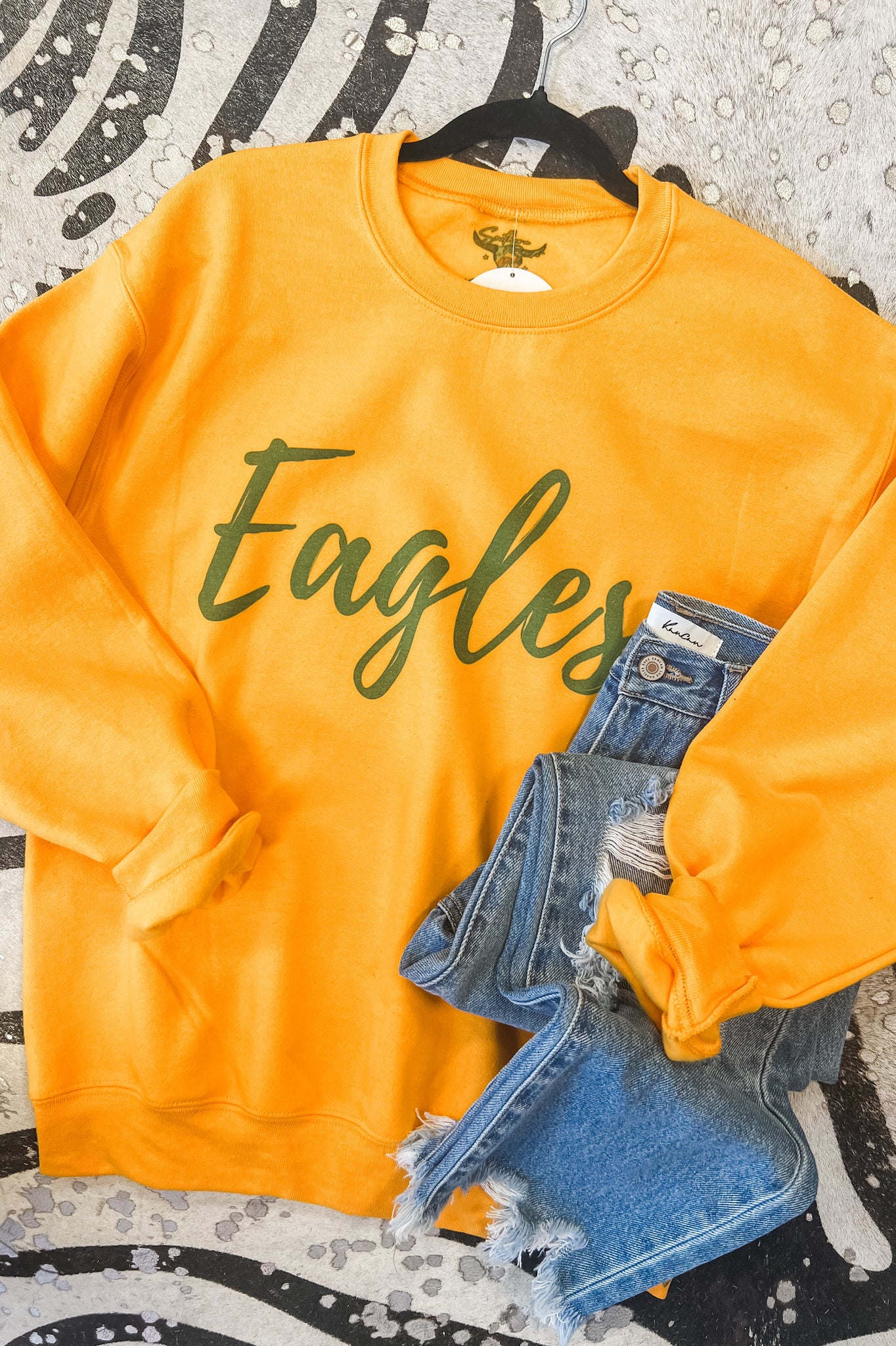 Golden Yellow Eagles Sweatshirt